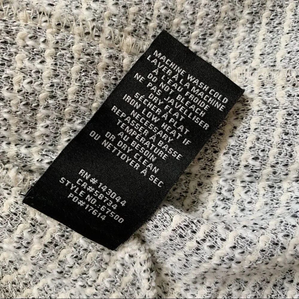 🆕 BAGATELLE Draped Front Woven Knit Cardigan! - Picture 5 of 7